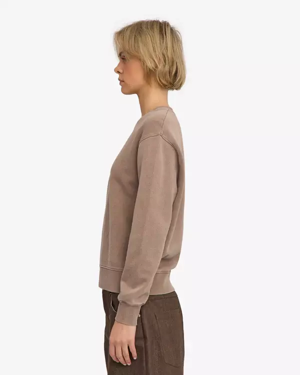 Colorful Standard Women Classic Organic Crew Faded Khaki